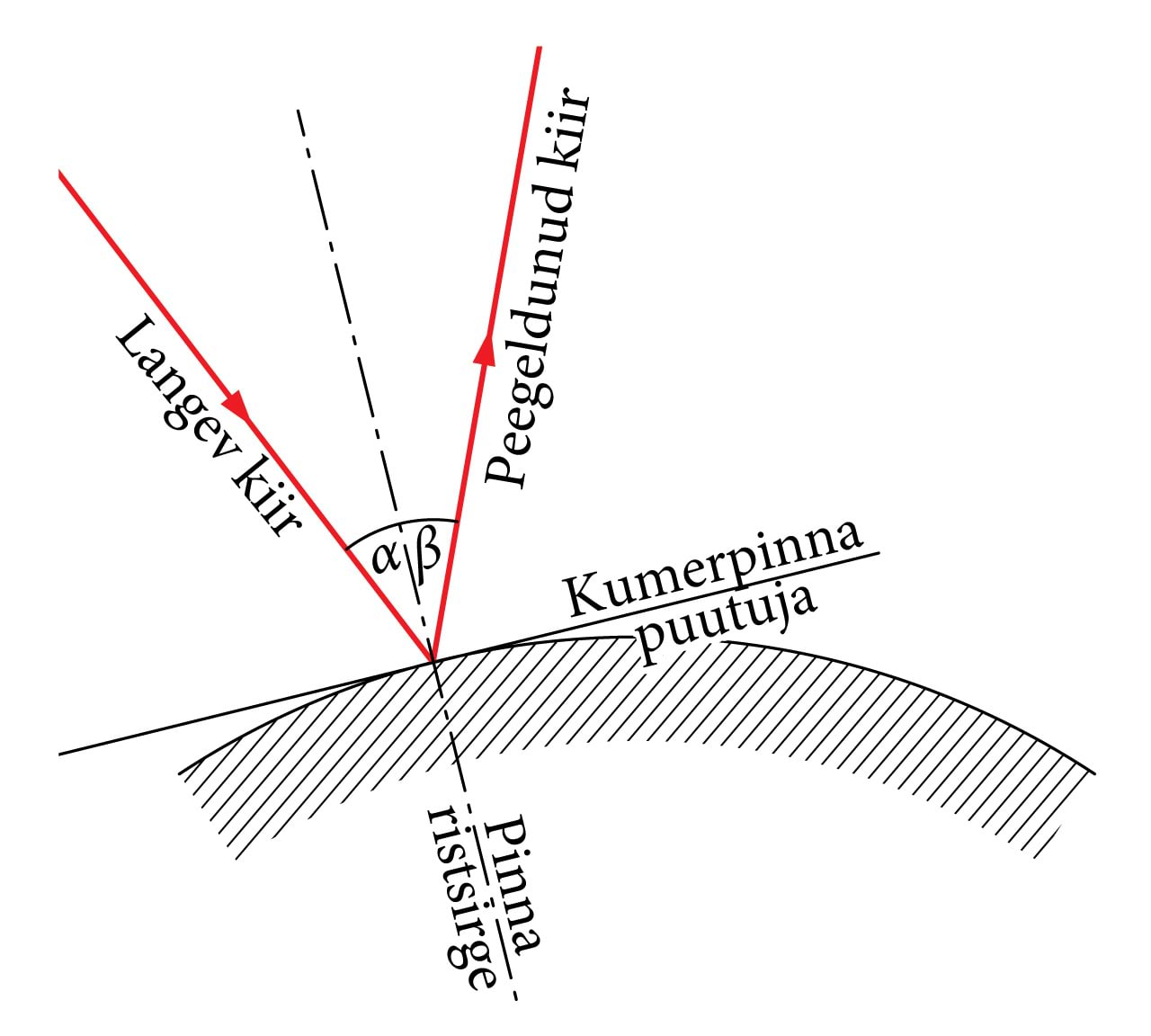 Peegeldumine kumerpinnalt